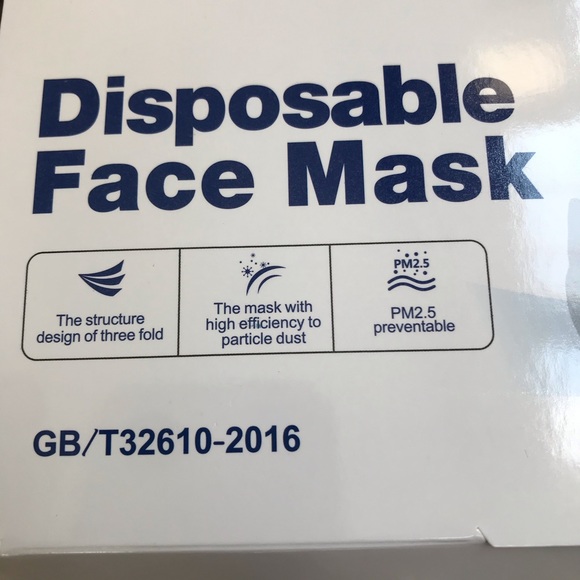 50Pc Box Disposable Face Mask- [2 Box = FREE SHIP] - Picture 6 of 8